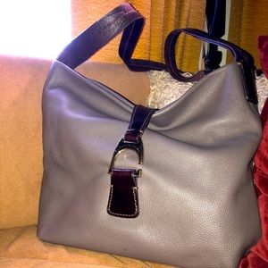 Dooney & Bourke Pebble Grain Derby Hobo Crossbody Bag